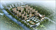 金亨木業建筑模板--呂梁中央公園項目