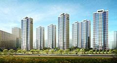 金亨木業建筑模板--大連浦項IT中心建筑工程